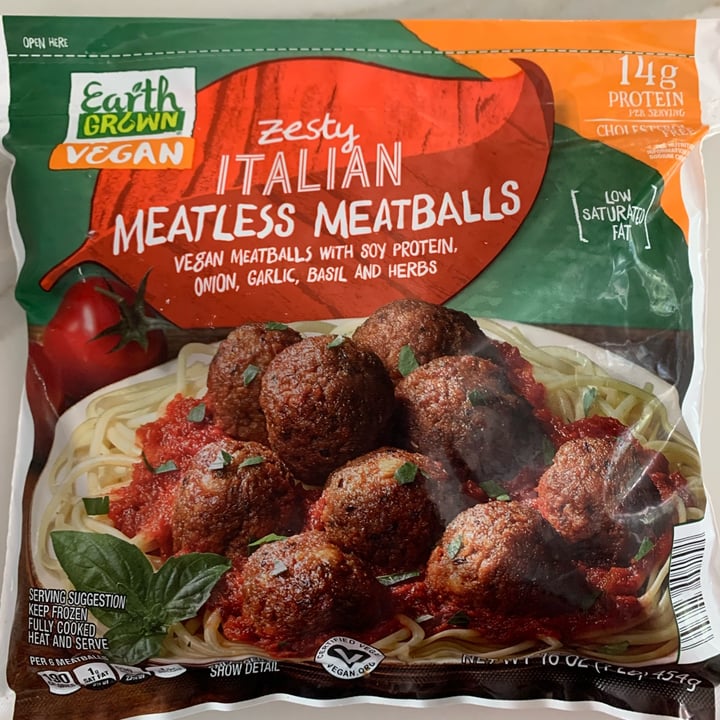 Earth Grown Meatless Meatballs Reviews abillion