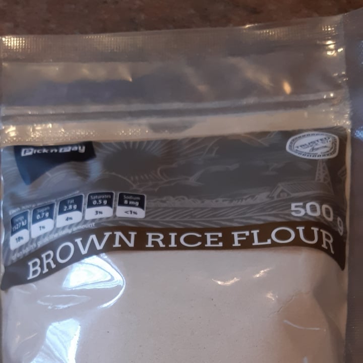 Brown rice flour Pnp Brown Rice flour Review abillion