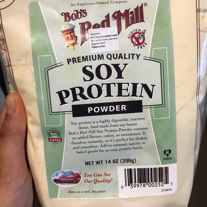 Bob's Red Mill Soy protein powder Review abillion