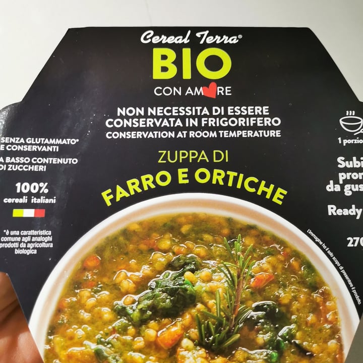 photo of Cereal Terra Zuppa ortiche e farro shared by @lalau88 on  10 Sep 2021 - review