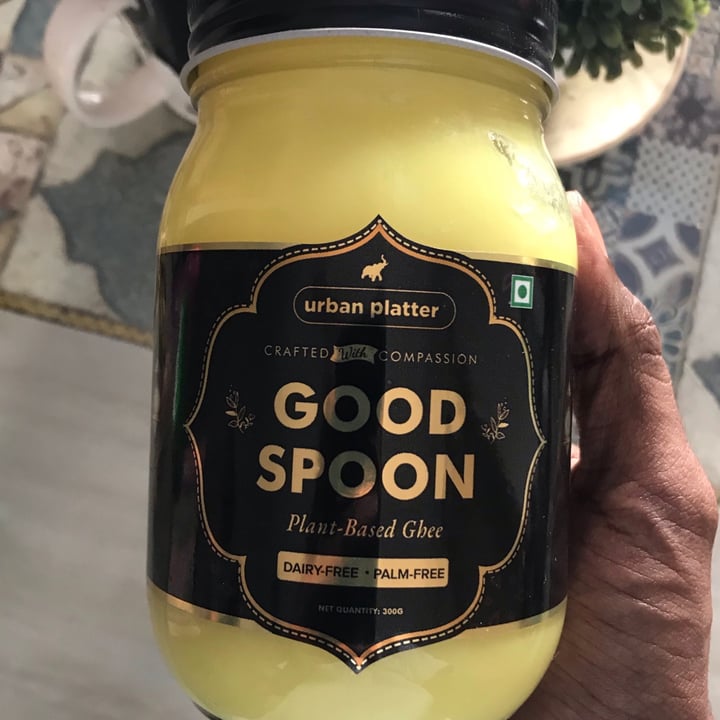 Urban platter Good Spoon PlantBased Ghee Review abillion
