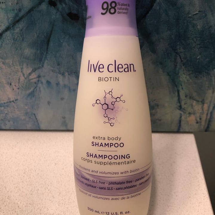 Live Clean extra body shampoo Reviews abillion