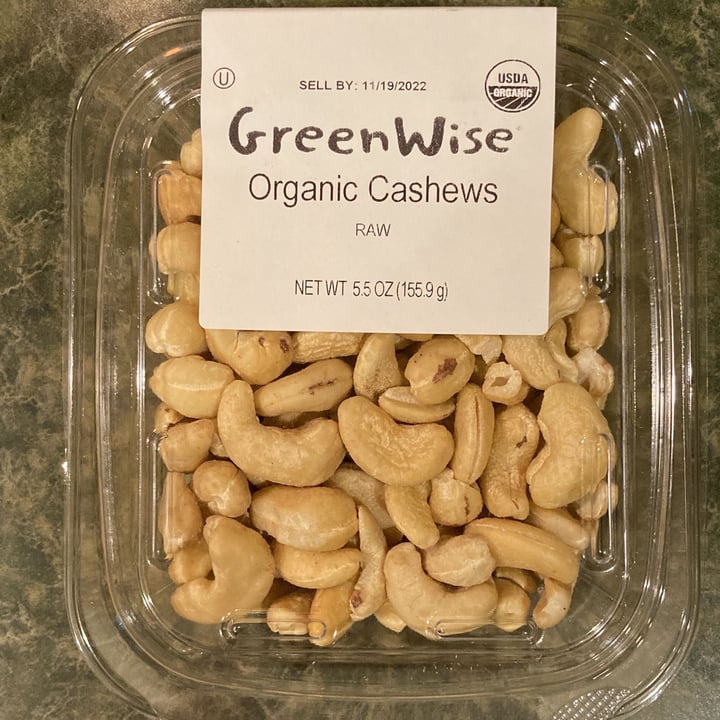 Publix Greenwise Organic Cashews Review abillion