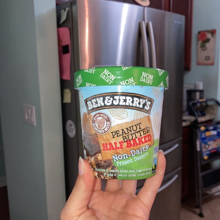 Ben & Jerry's Peanut Butter Half Baked NonDairy Frozen Dessert Review