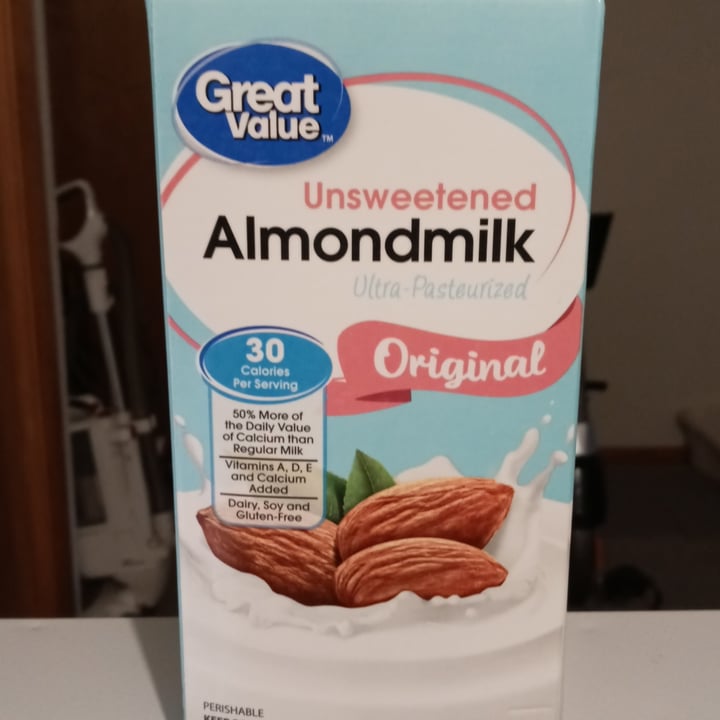 Great Value Unsweetened Almond Milk Review abillion