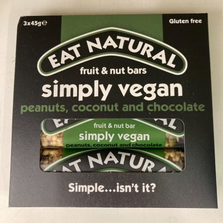 Eat natural Simply Vegan Fruit and Nut Bar Review abillion