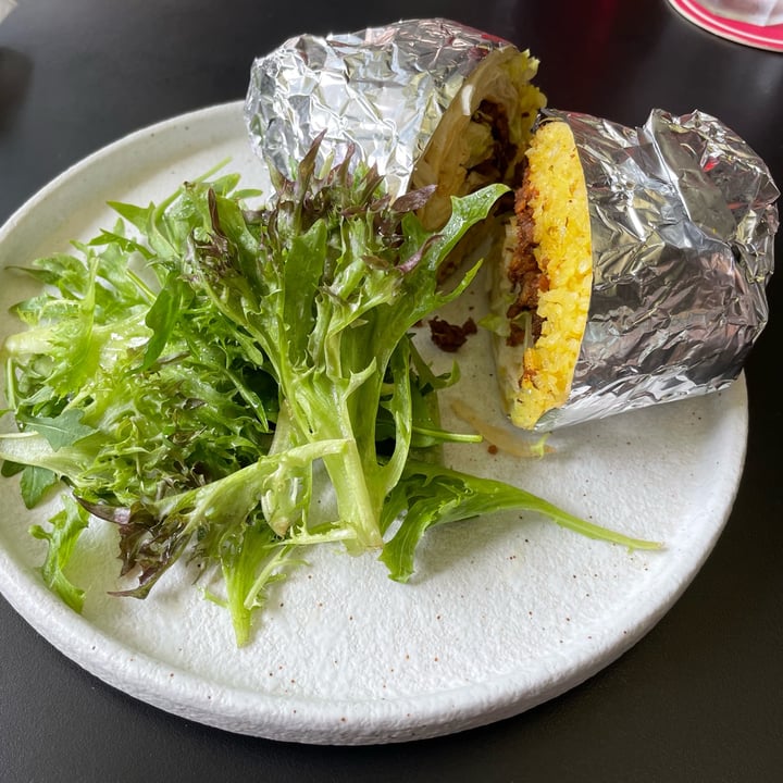 review photo of Chimichanga Holland Village Burrito - Impossible Chorizo shared by @vishakha on 23 Oct 2022 - review