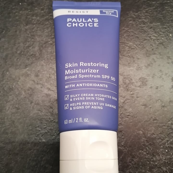 Paula's Choice Skin restoring moisturizer SPF 50 Review abillion