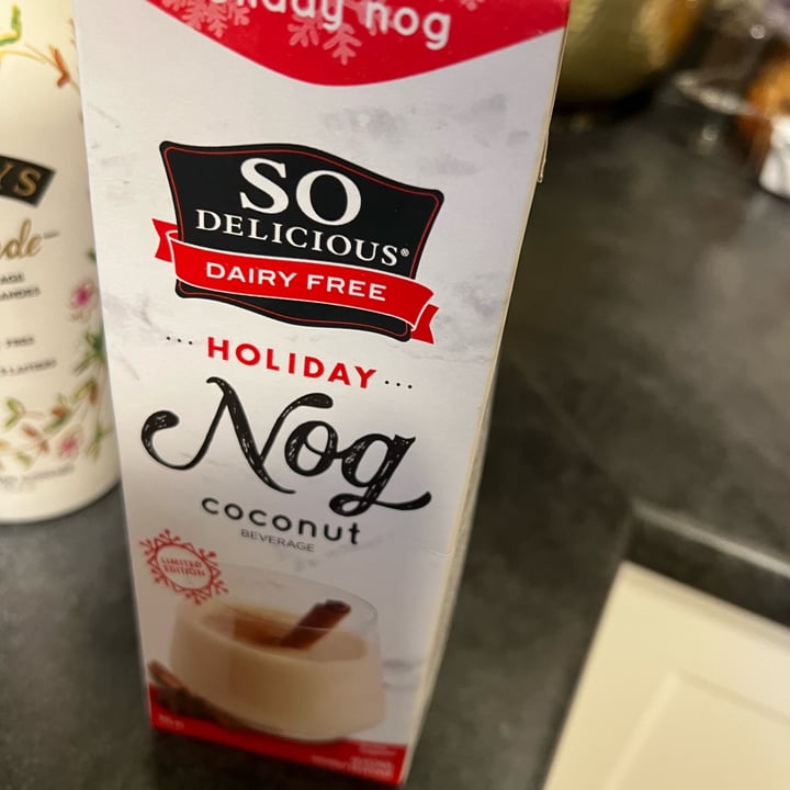 So Delicious Dairy Free Holiday Nog Coconutmilk Review abillion
