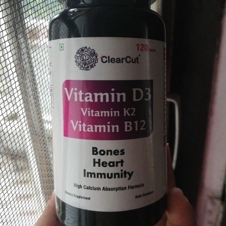 ClearCut Vitamin D3, Vitamin K2, Vitamin B12, Calcium Tablets Review