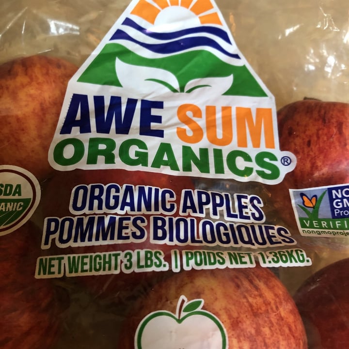 Awe sum organics Organic gala apples Review abillion