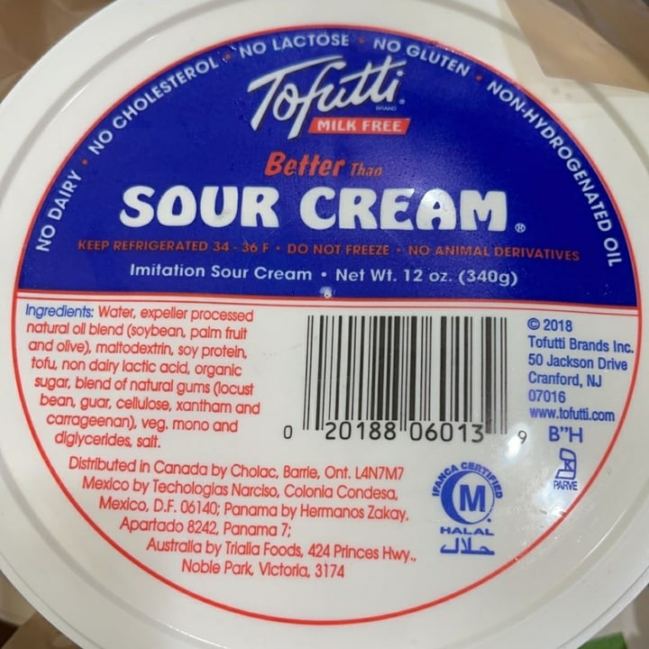 Tofutti Better than Sour Cream Review abillion