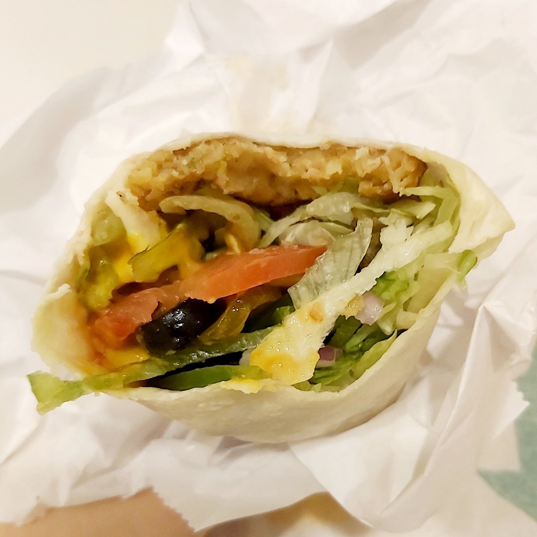 Subway Veggie Patty Wrap Reviews abillion