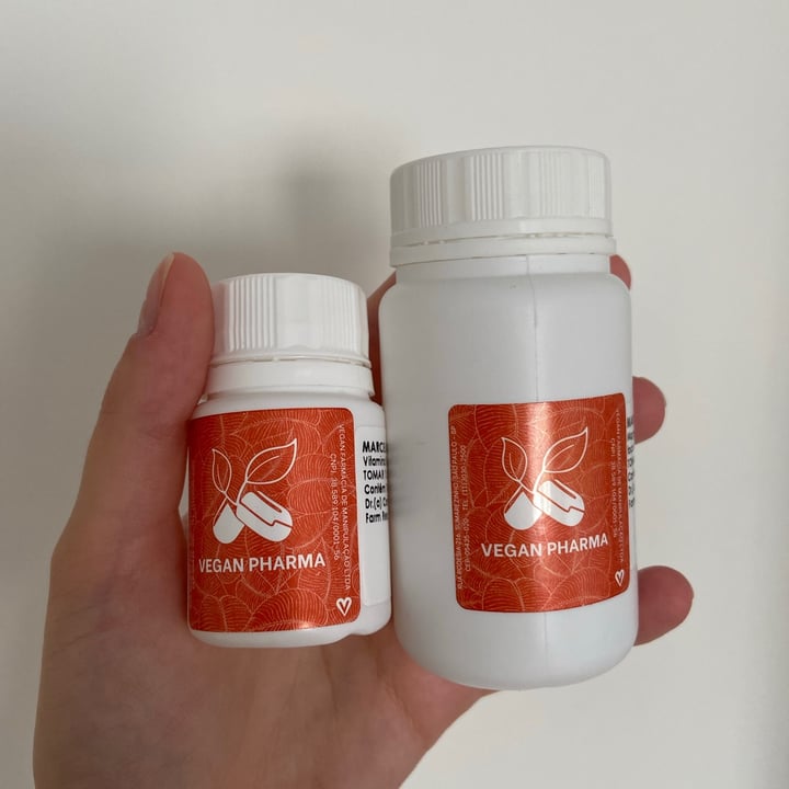 review photo of Vegan Pharma Vitamina D3, Vitamina B12, Magnésio shared by @vegcomma on 10 Sep 2021 - review