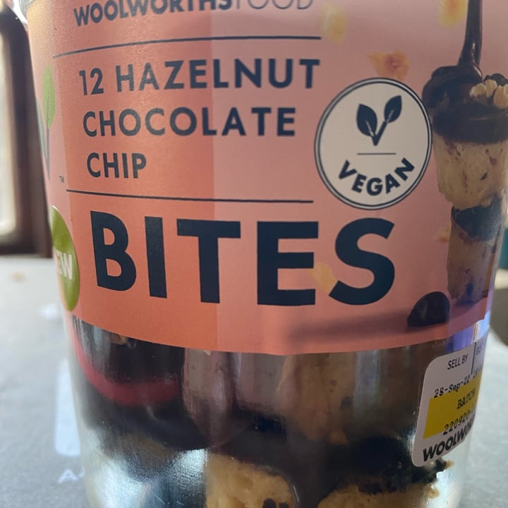 Woolworths Food 12 hazelnut chocolate chip bites Review abillion