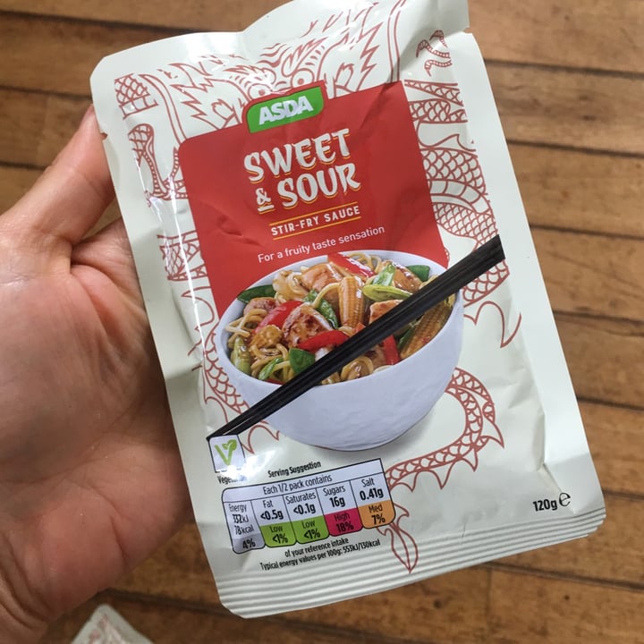 ASDA Sweet & sour stir fry sauce Review abillion