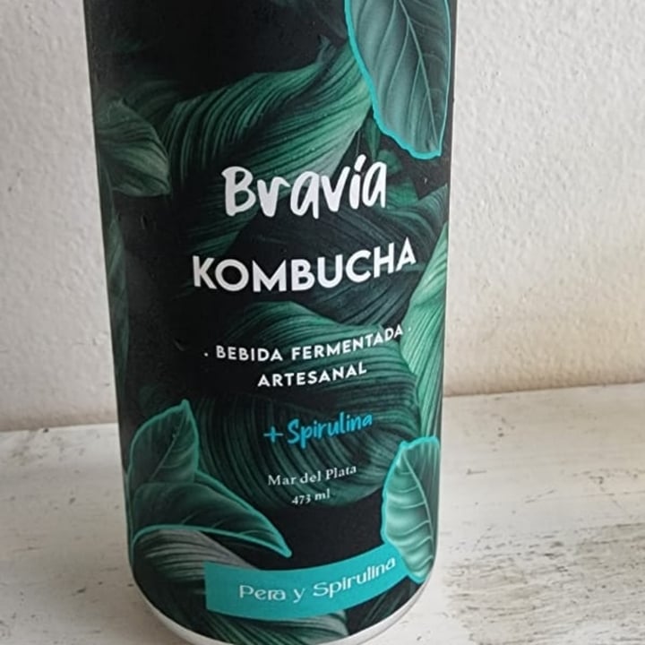 Bravía Kombucha Kombucha con pera y spirulina Reviews abillion