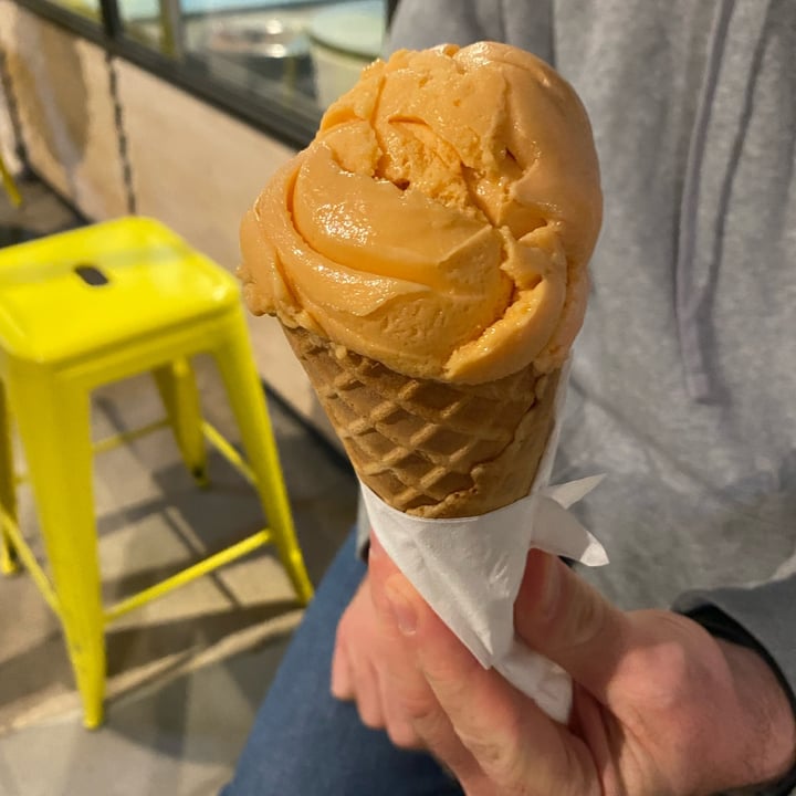 Happy Cones Co Edgewater, United States Carmel Oatmilk Gelato Review