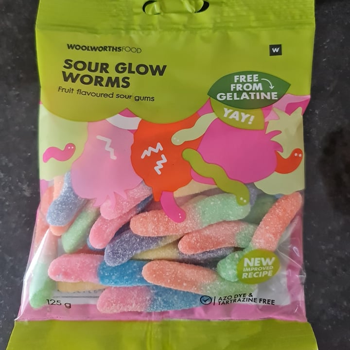 Woolworths Food Sour glow worms Review abillion