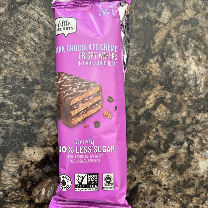 Little secrets Crispy Wafers in Dark Chocolate Review abillion