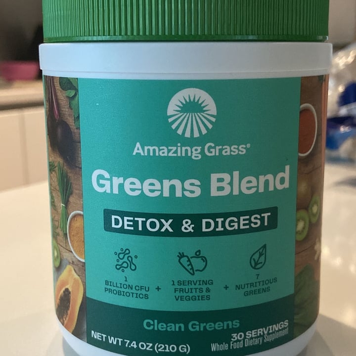 Amazing Grass Greens Blend Detox & Digest Review abillion