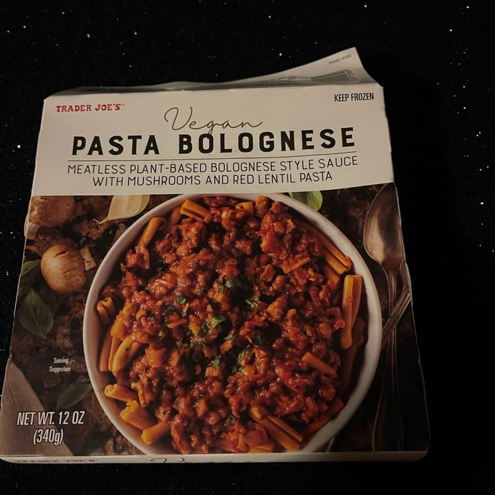 Trader Joe's Vegan Pasta Bolognese Review abillion