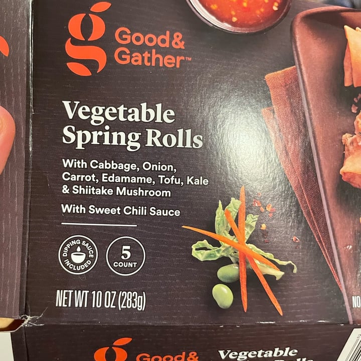 Good & Gather Vegetable Spring Rolls Review abillion