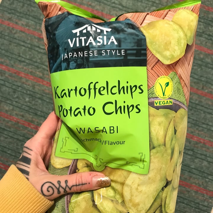 VitAsia Potato Chips Wasabi Review abillion