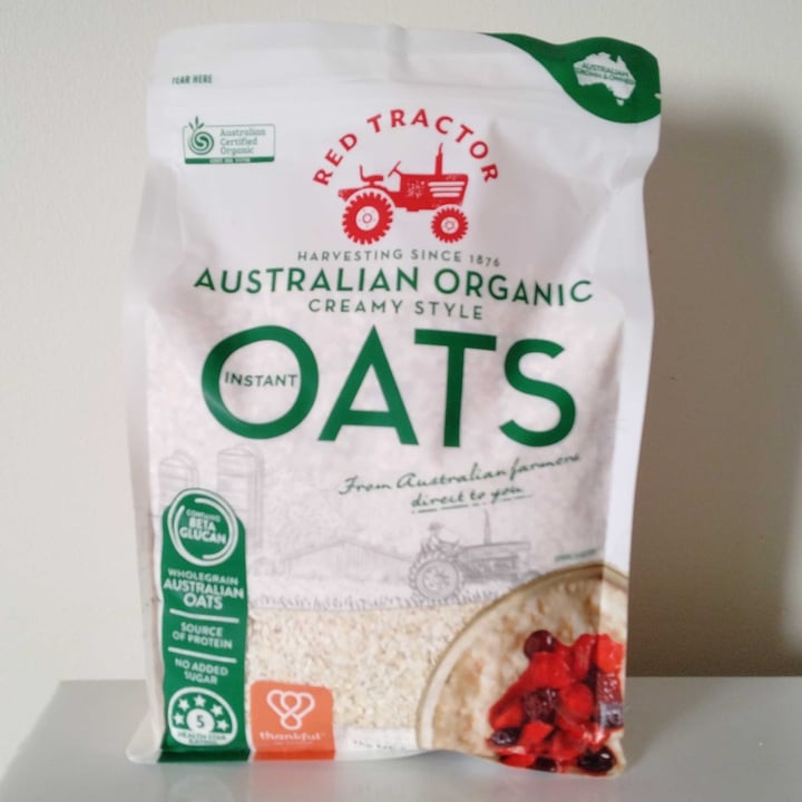 Red Tractor Foods Organic Instant Oats Review abillion