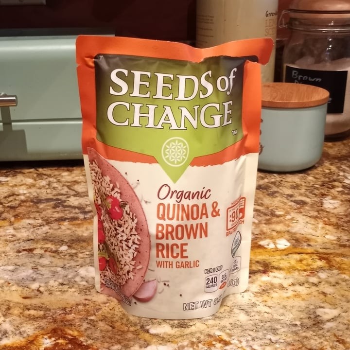 Seeds of Change Organic Quinoa & Brown Rice with Garlic Review abillion
