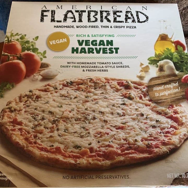 American Flatbread Vegan Harvest Pizza Review | abillion