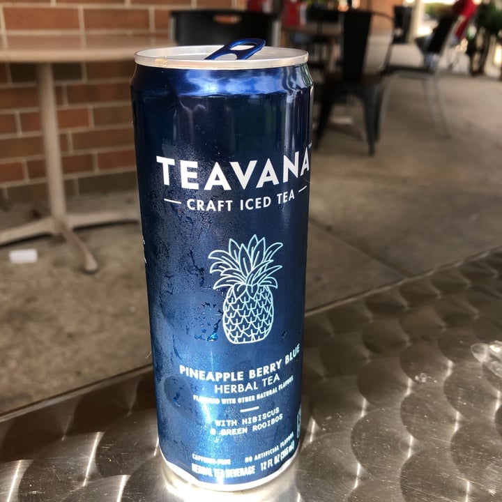 Teavana Pineapple berry blue herbal tea Review abillion