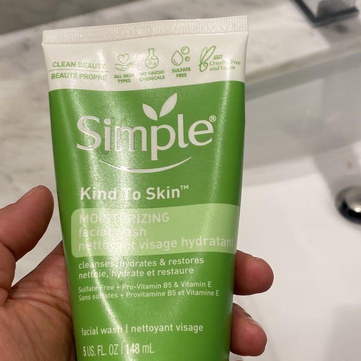 Simple Kind To Skin Moisturizing Facial Wash Review Abillion