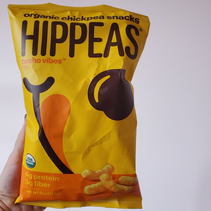 Hippeas Nacho Vibes Organic Chickpea Puffs Review abillion