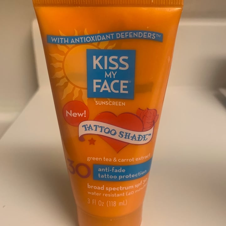 Kiss My Face Tattoo Shade Sunscreen Reviews abillion