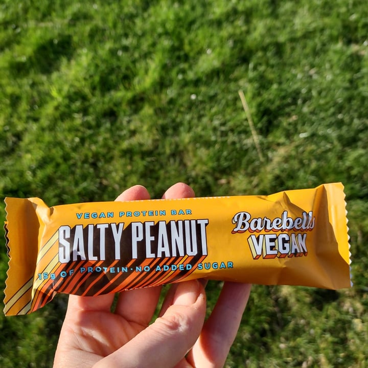 Barebells Vegan Salty Peanut Protein Bar Review abillion