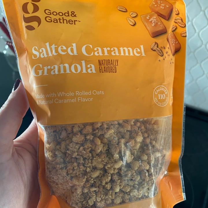 Good and gather Salted Caramel Granola Review abillion