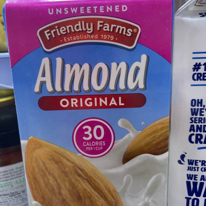 Friendly Farms Almond Milk Review abillion