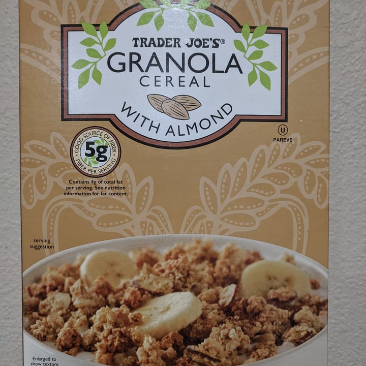Trader Joe's Granola cereal with almond Review abillion