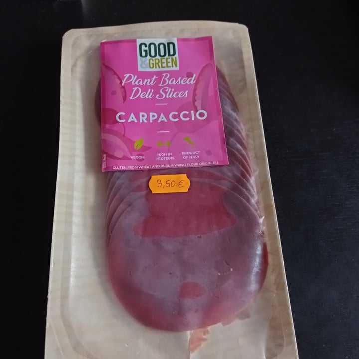 Good & Green Plant Based Deli Slices Carpaccio Review abillion