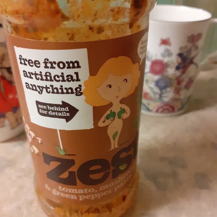 Zest Zest Mushroom, Tomato And Green Pepper Pasta Sauce Review abillion