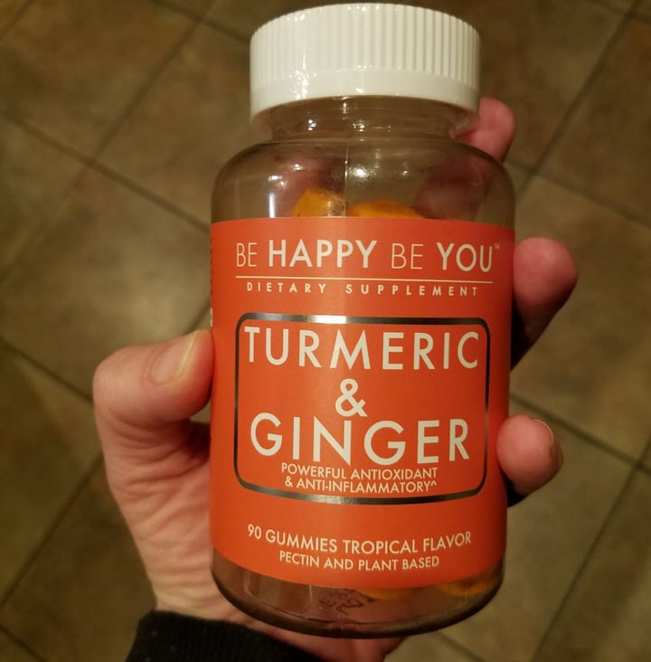 Be Happy Be You Tumeric and Ginger Gummies Review abillion