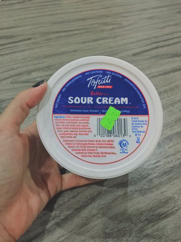 Tofutti Better than Sour Cream Review abillion