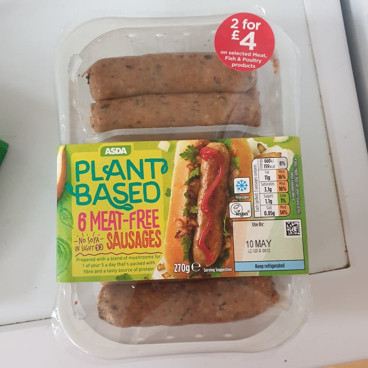 ASDA Meat free sausages Reviews abillion
