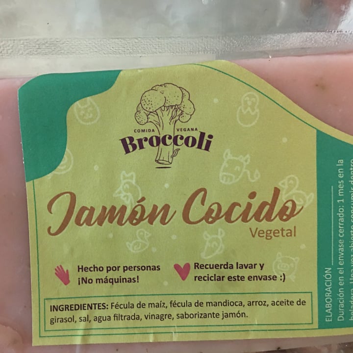 photo of Broccoli Comida Vegana Jamón Cocido shared by @carocicare on  24 Dec 2020 - review