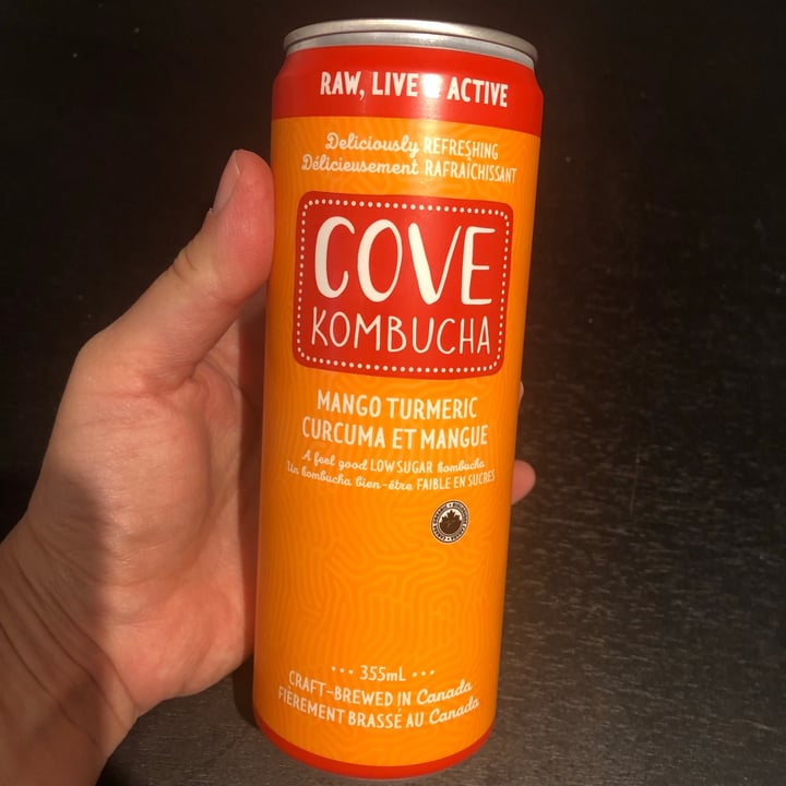 Cove Kombucha Mango Turmeric Review abillion
