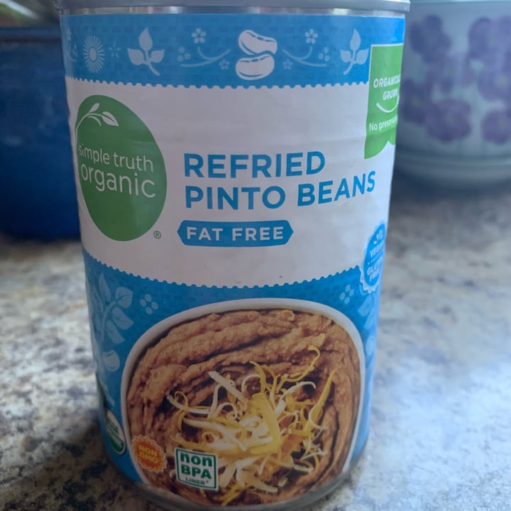 Simple Truth Organic Refried Pinto Beans Fat Free Review abillion