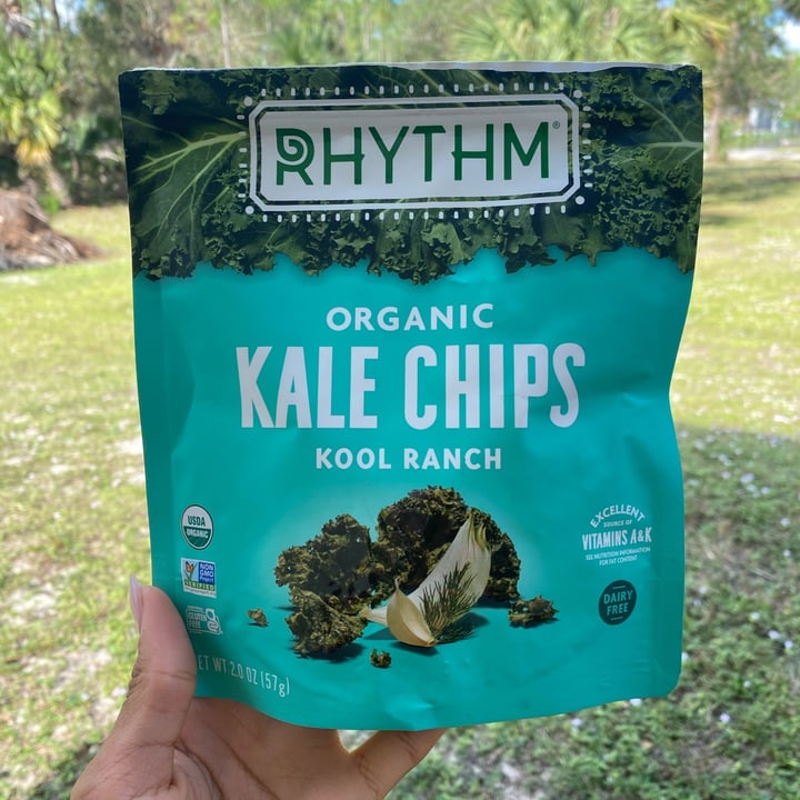 Rhythm Superfoods Kool Ranch Kale Chips Review abillion
