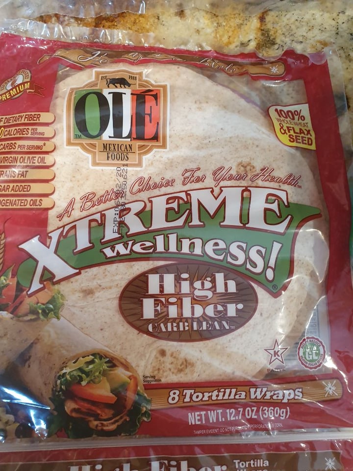 Olé Mexican Foods Tortilla Wraps Reviews abillion