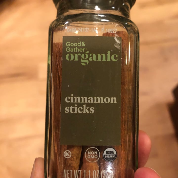 Good & Gather Organic cinnamon sticks Review abillion